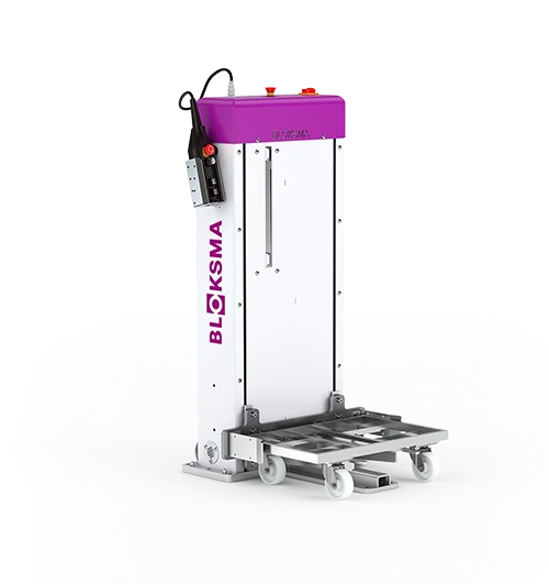 BLOKSMA Ergonomische Hubgeräte für Produktionslogistik