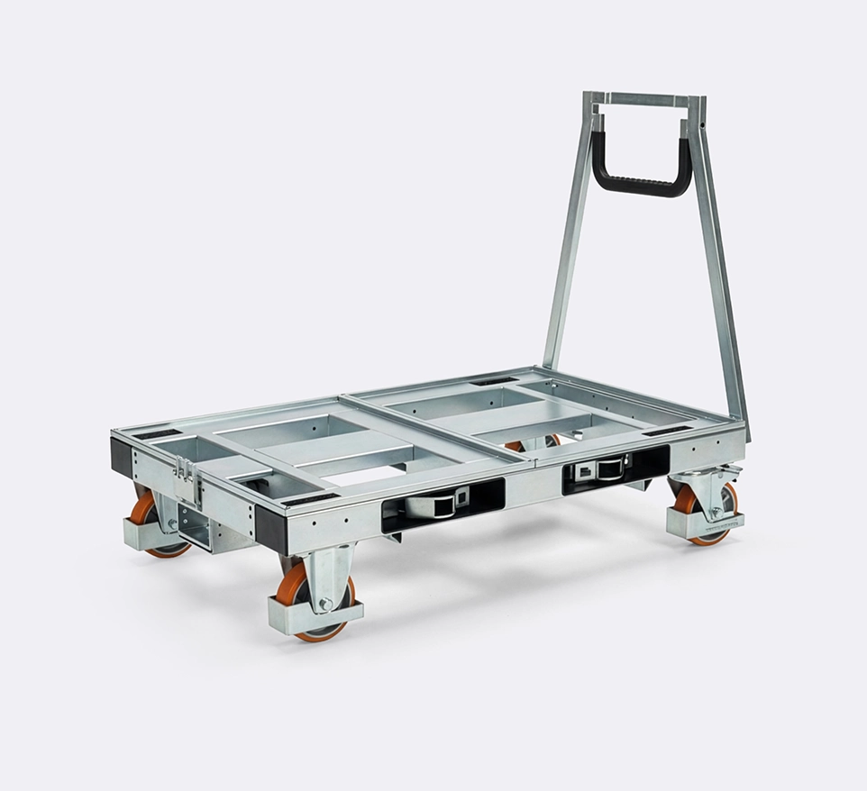 BLOKSMA Produktionslogistik Bodenroller 1200x800mm Fertigung