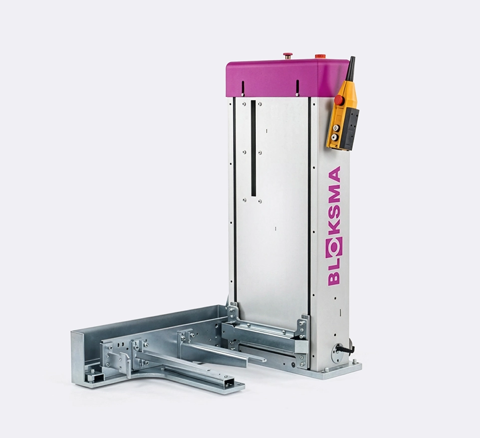 BLOKSMA Produktionslogistik Hubgerät 600 x 400 mm Ergonomische Arbeitsplätze