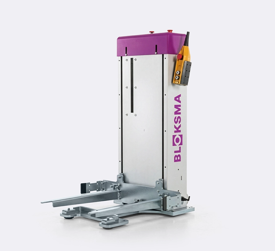 BLOKSMA Produktionslogistik Hubgerät 800 x 600 mm Ergonomische Arbeitsplätze